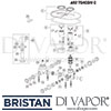 Bristan Artisan Dual Control Recessed Shower Valve Diverter Spares